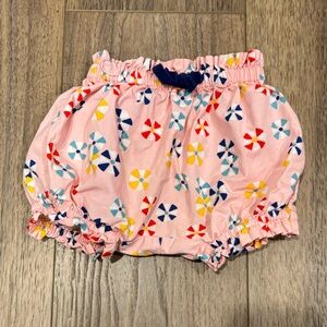 Hanna Andersson Girls Bloomer Pinwheel Shorts